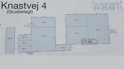 Isoleret hal / lager / værksted 871kvm.