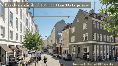 Få din egen 135 m2 klinik i Grønnegade til kun 90,- kr. pr. behandlingstime