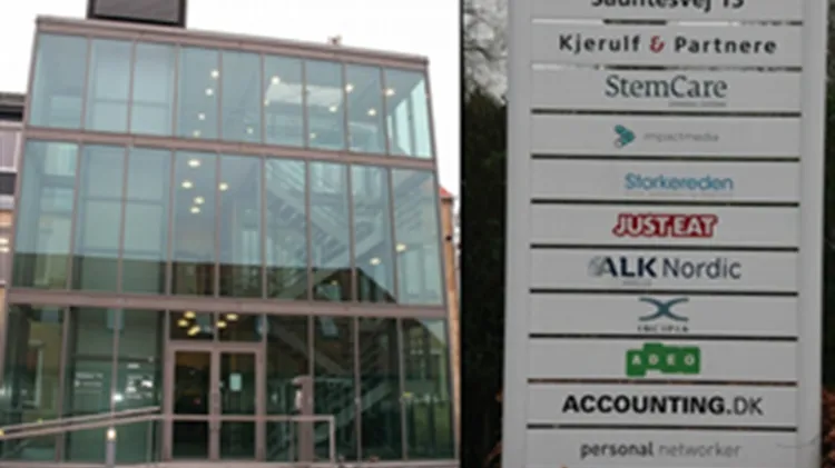 120 - 600 m2 kontor, kontorhotel i Gentofte til leje