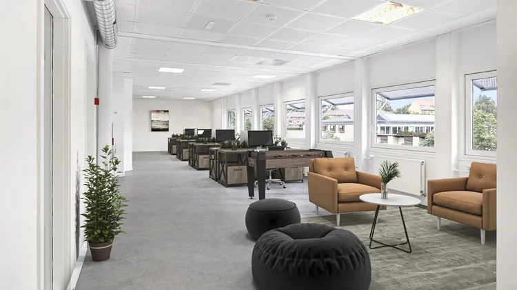 376 m2 kontor i Hillerød til leje