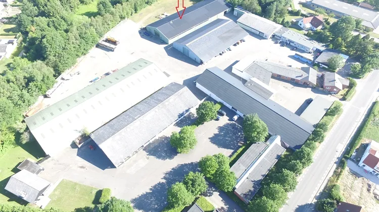 300 - 1800 m2 produktion, lager i Hadsund til leje