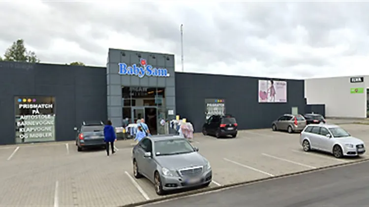 769 m2 butik i Nykøbing F til leje