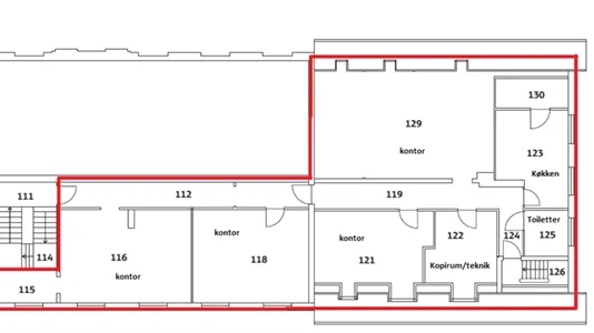 Kontorer til leie i Ringsted - bilde 7