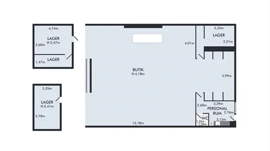 Butikklokaler til leie i Odense NV - bilde 9