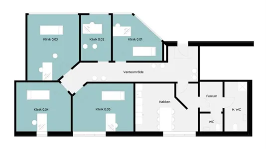 Kliniklokaler til leje i Taastrup - billede 11