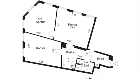 Kontorlokaler til leje i København K - billede 9