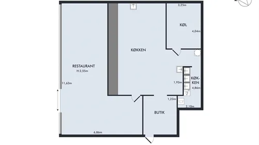 Restaurantlokaler til leje i Odense NV - billede 9