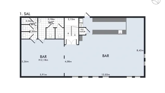 Erhvervslokaler til leje i Odense C - billede 6