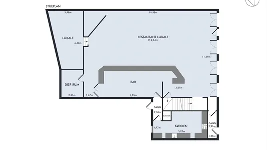 Erhvervslokaler til leje i Odense C - billede 7