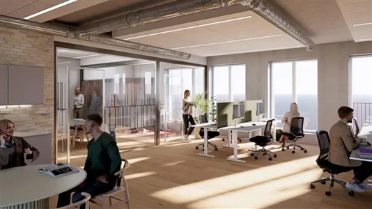 Kontorlokaler til leje i Århus N - billede 1