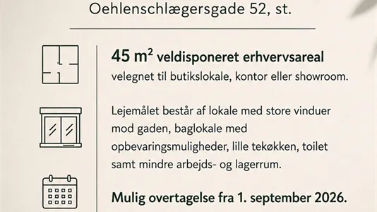 Erhvervslokaler til leje i Vesterbro - billede 1